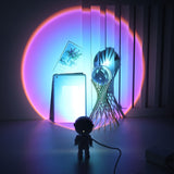 Robot Sunset Rainbow Lamp