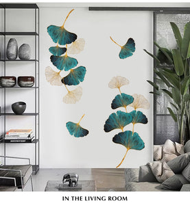 Large Size Ginkgo Biloba Wall Stickers