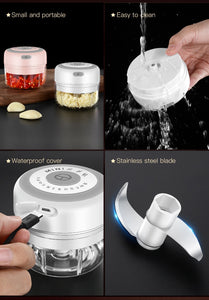 Portable Electric Garlic Cutter