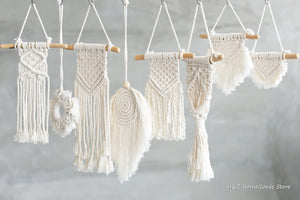 Hand-woven Tapestry Macrame Wall Hanging