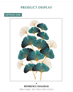 Large Size Ginkgo Biloba Wall Stickers