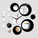 Acryli Mirror Quartz Wall Clock