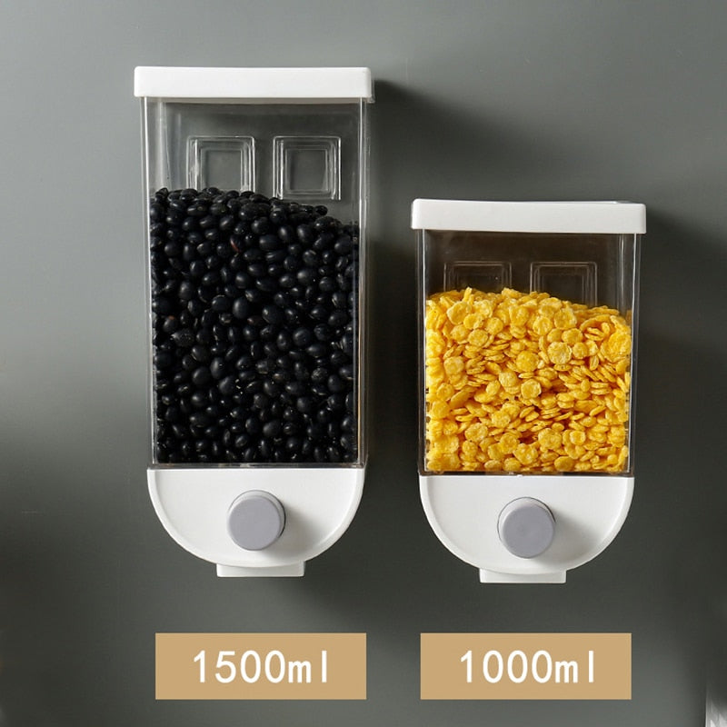 Wall Mounted Airtight Dry Food Storage