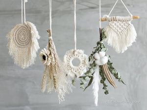 Hand-woven Tapestry Macrame Wall Hanging