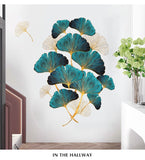 Large Size Ginkgo Biloba Wall Stickers