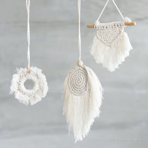 Hand-woven Tapestry Macrame Wall Hanging