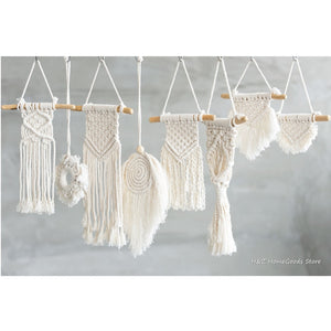 Hand-woven Tapestry Macrame Wall Hanging