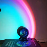 Mini USB Sunset Led Lamp Projector