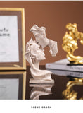 Lovers Statue Mini Resin Crafts Sculpture