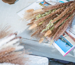 Natural Dried Pampas Grass Bouquet