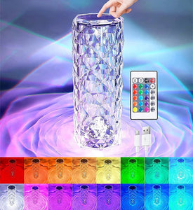 Crystal LED Lamp Touch Table Lamps