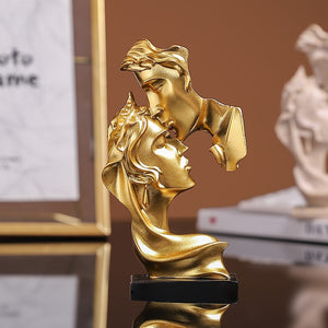 Lovers Statue Mini Resin Crafts Sculpture