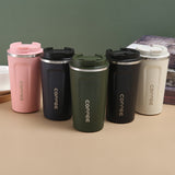 Double Stainless Steel Coffee Thermos Mug